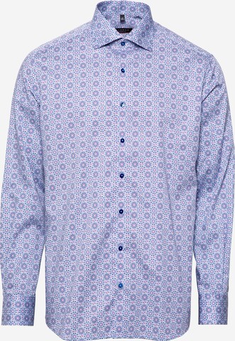 ETERNA - Ajuste regular Camisa en azul: frente