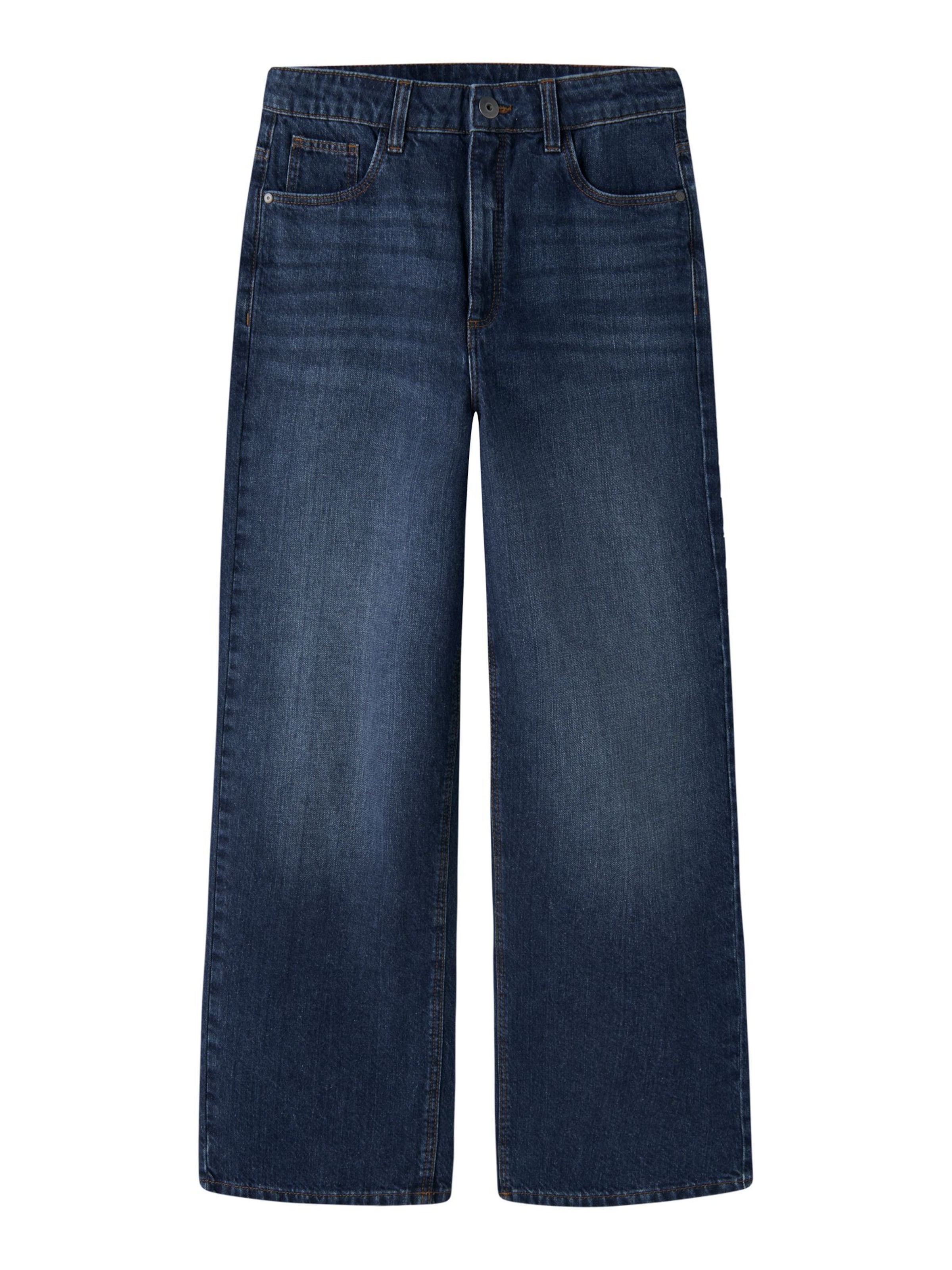 TWO SOON Loosefit Jeans i blå: forside