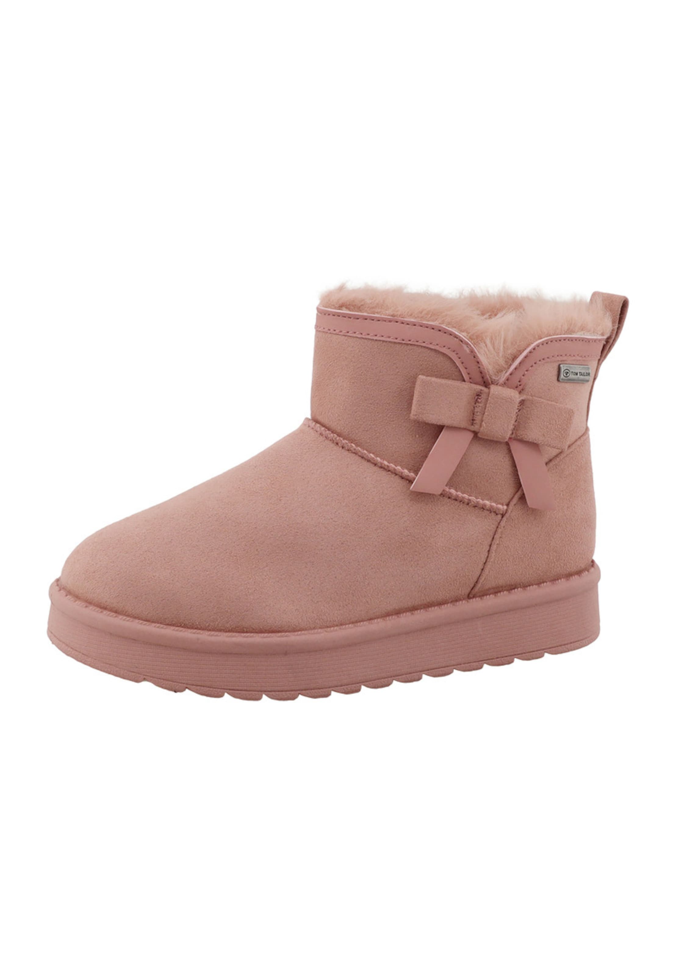 Stivale di TOM TAILOR in rosa: frontale