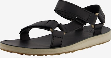 TEVA Sandaler med rem i sort: forside