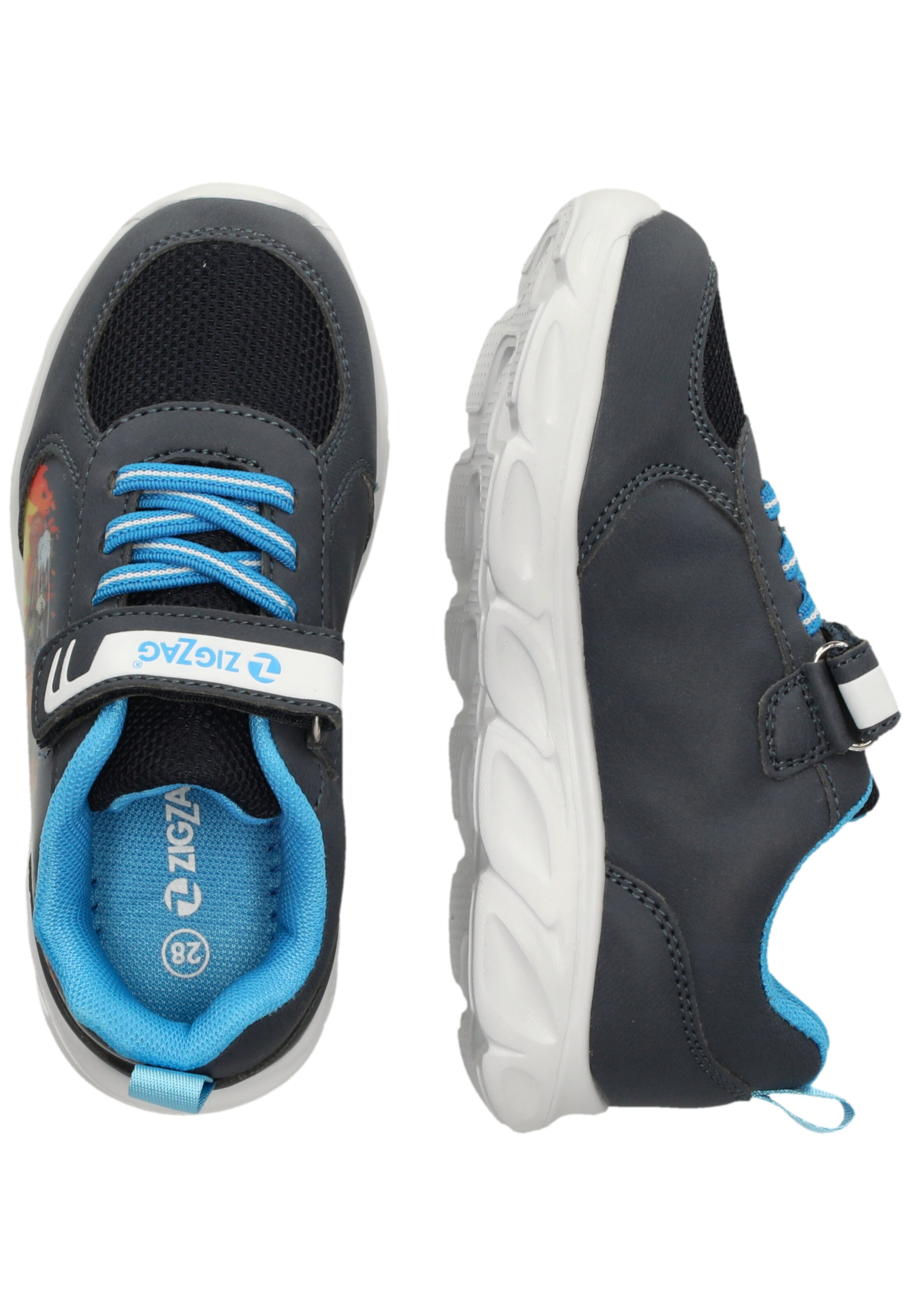 ZigZag Lage schoen 'Siero' in Blauw