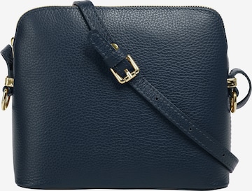 Cluty Crossbody Bag in Blue: front