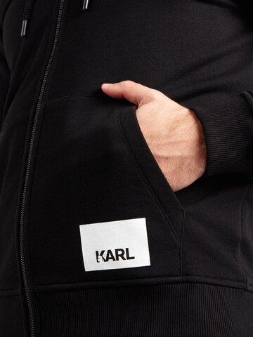 Karl Lagerfeld Ζακέτα φούτερ σε μαύρο