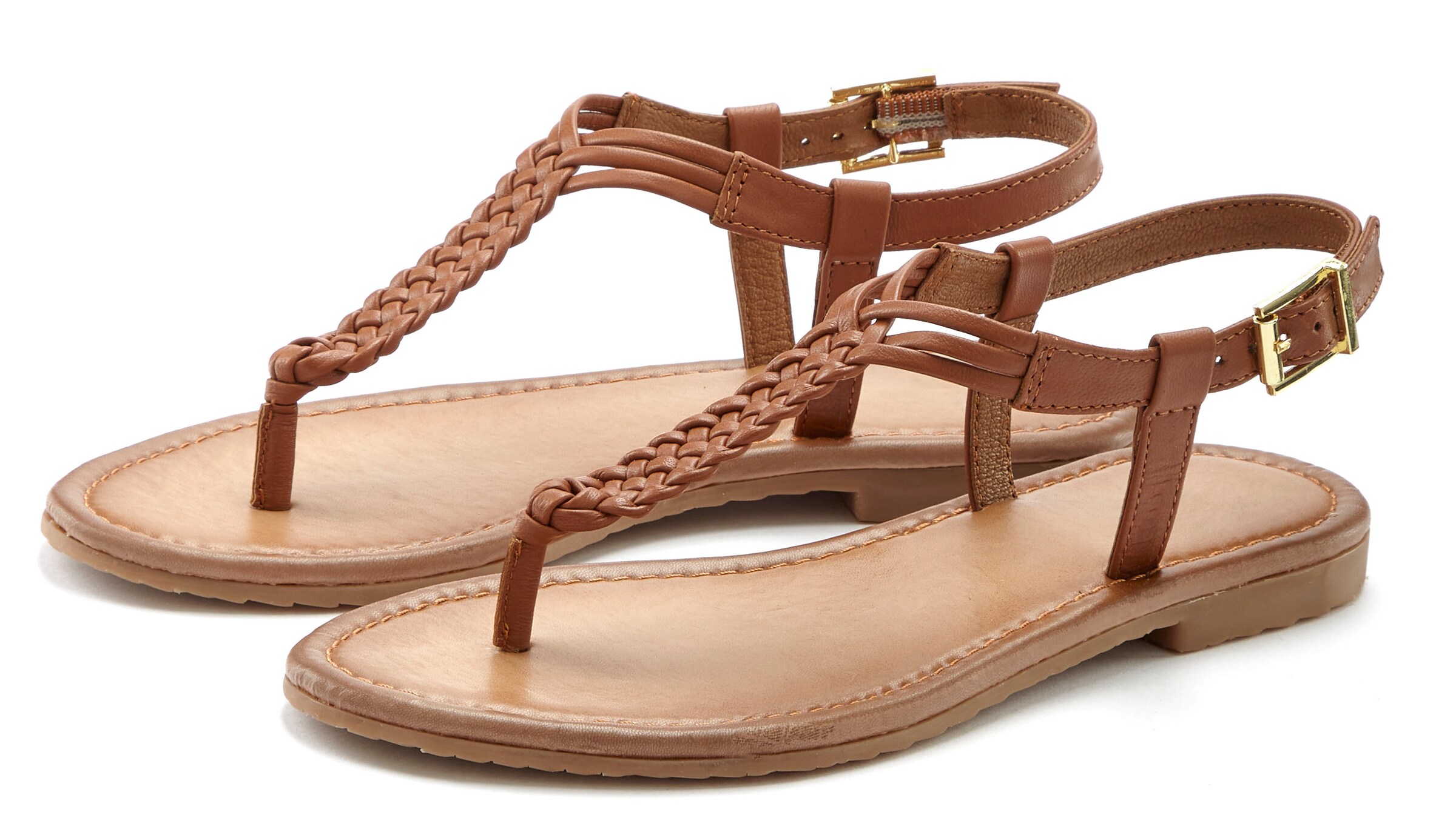 VIVANCE Zehentrenner in Braun