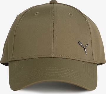PUMA Cap 'ESS' in Green: front