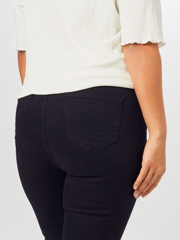 River Island Plus Skinny Džíny – černá