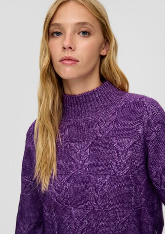 QS Sweater in Purple