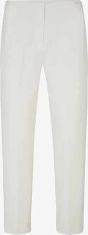 JOOP! Pleated Pants in White: front
