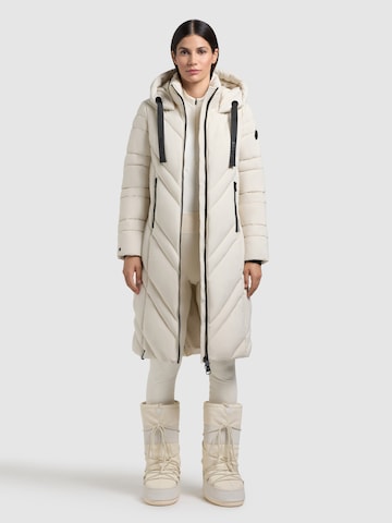 Cappotto invernale 'Bibb' di khujo in bianco