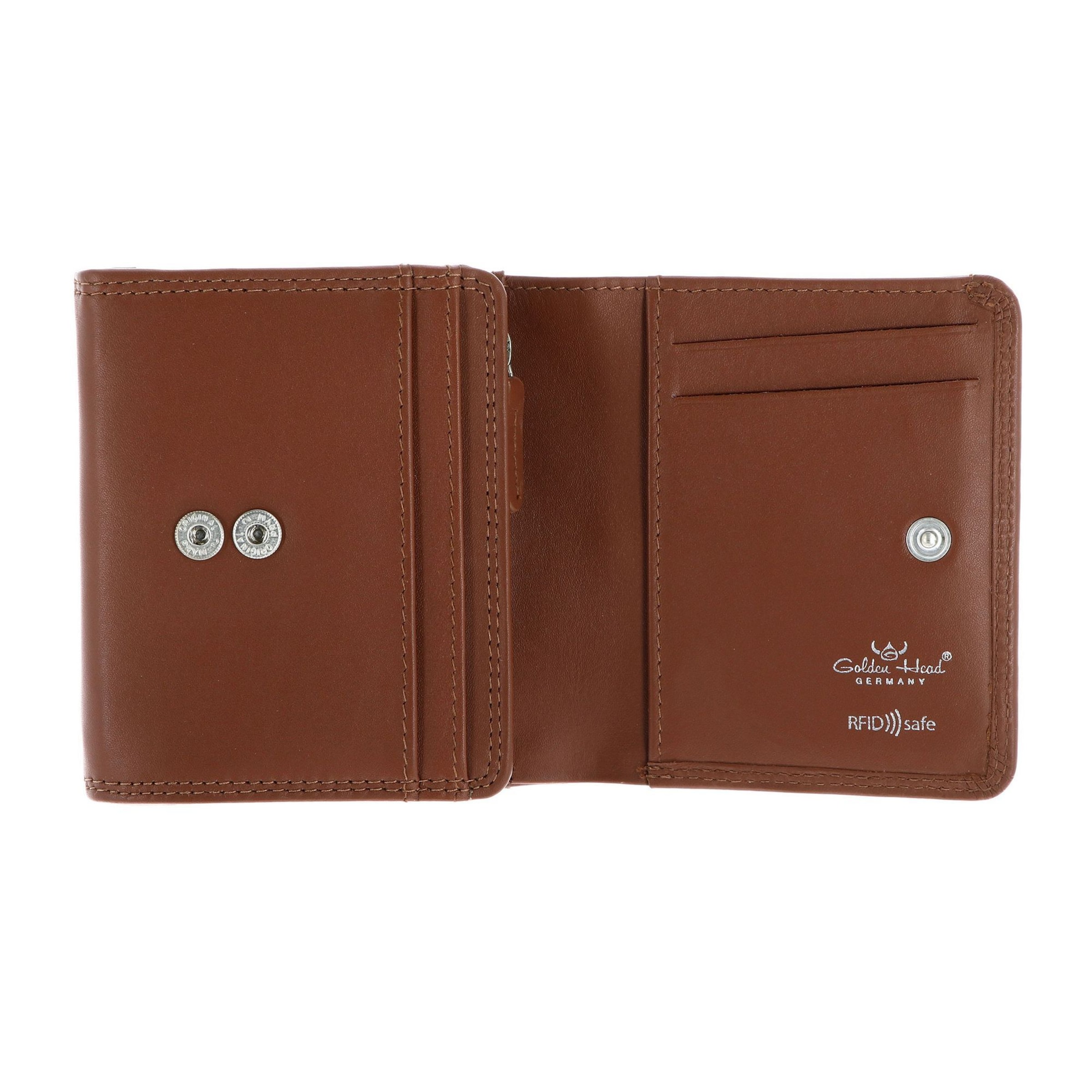 Porte-monnaies 'Polo' GOLDEN HEAD en marron