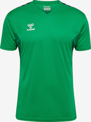 Hummel Performance Shirt 'AUTHENTIC' in Green: front