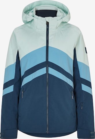 ZIENER Athletic Jacket 'TELIA' in Blue: front