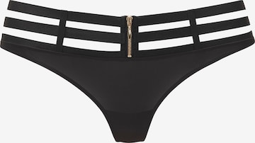 JETTE Stringit värissä musta: etupuoli