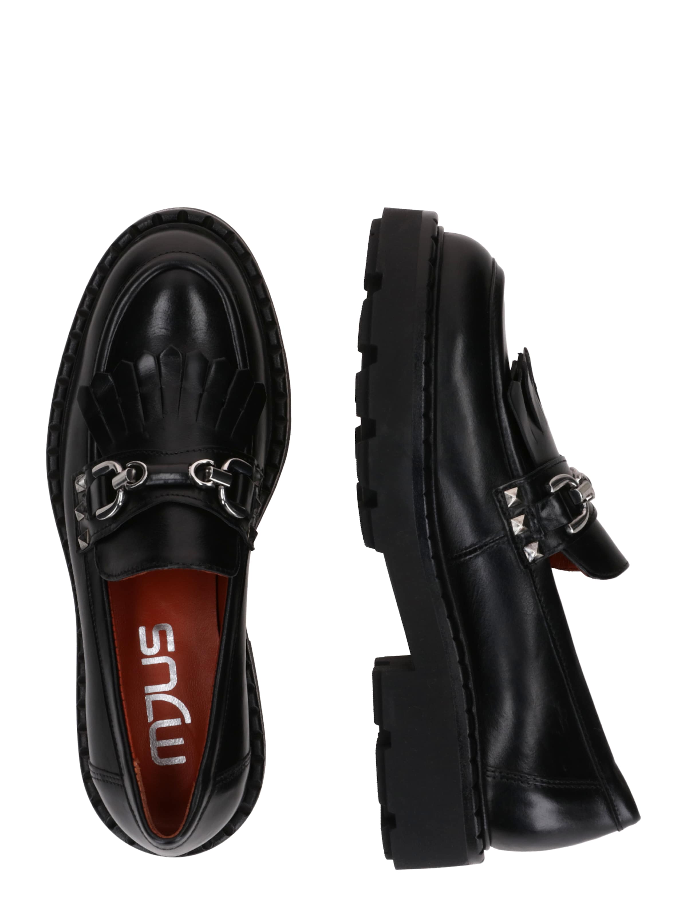 MJUS Slipper in Schwarz