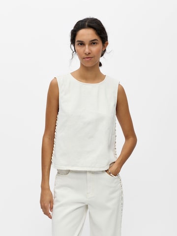 Camicia da donna di OBJECT in bianco: frontale