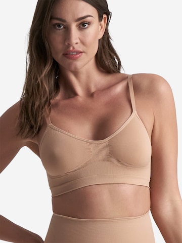 Bye Bra - Clásico Sujetador 'Seamless Bra' en beige: frente