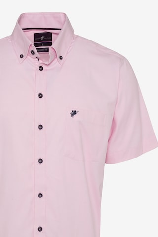 DENIM CULTURE Regular Fit Hemd 'STANLEY' in Pink