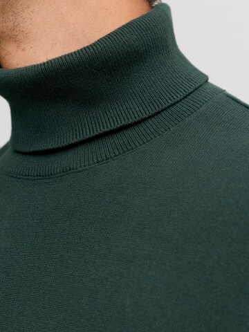 Pullover 'JJEBasic' di JACK & JONES in verde
