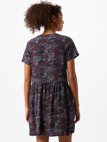 Iriedaily Kleid 'Flowerbirds' in Blau