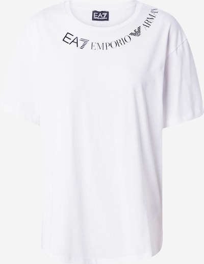 EA7 Emporio Armani Shirt in de kleur Zwart / Wit, Productweergave