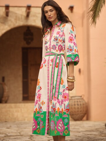 love & rosesKošulja haljina - bež boja