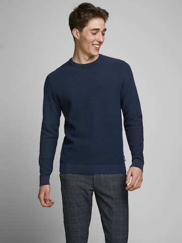 JACK & JONES Regular fit Trui 'Aaron' in Blauw