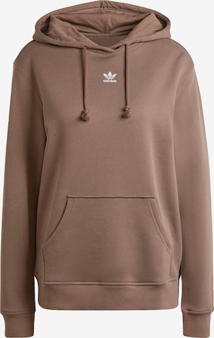 ADIDAS ORIGINALS Sweatshirt 'Essentials' in Brown: front