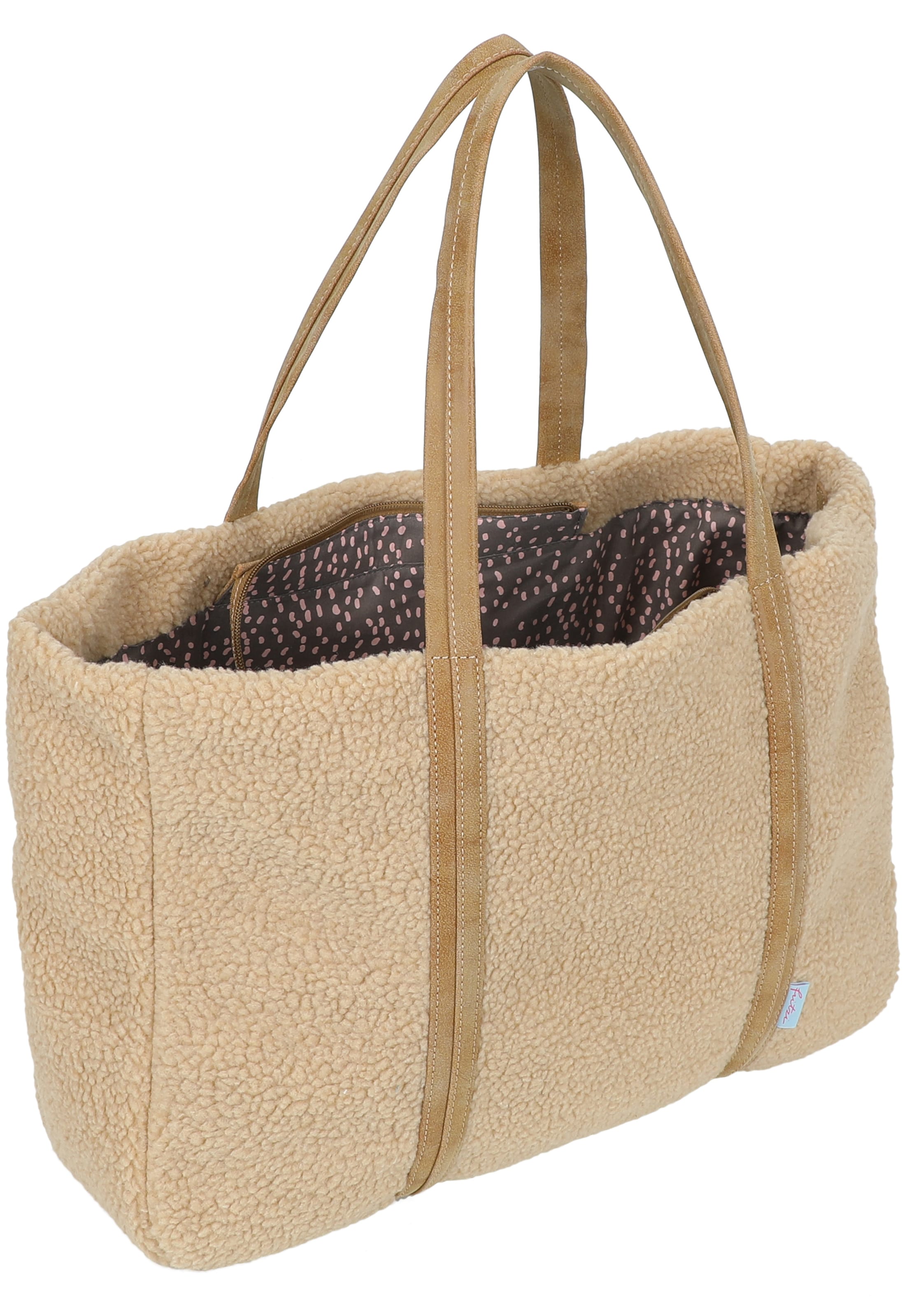 Cabas 'Easy Izzy Limited Teddy' Fritzi aus Preußen en beige