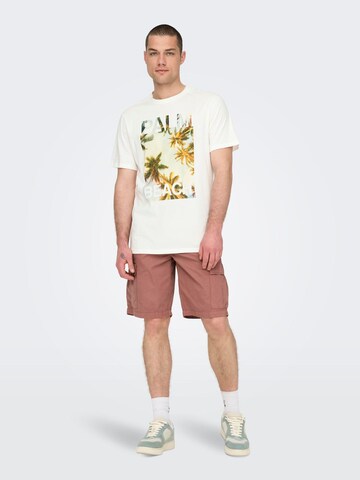 Only & Sons Футболка 'ONSMagdy' в Белый
