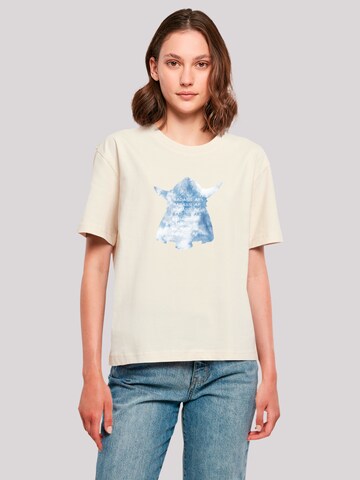F4NT4STIC Shirt 'Wickie und die starken Männer' in Beige: Vorderseite