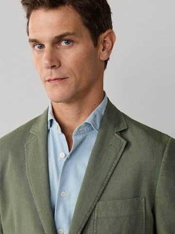 Hackett London Slim Fit Sakko in Grün