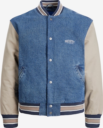 JACK & JONES - Chaqueta de entretiempo 'Mash Up' en azul: frente