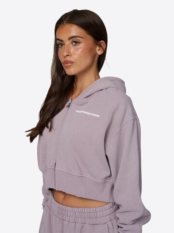 Good For Nothing Sweatvest in Lila