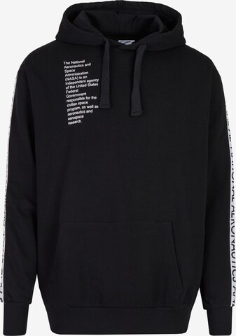 Course Sweatshirt in Schwarz: predná strana