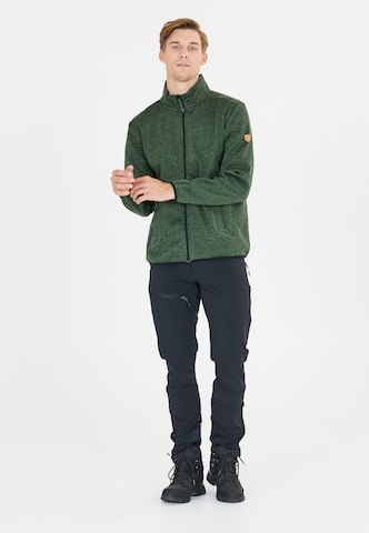 Whistler Fleece jas in Groen