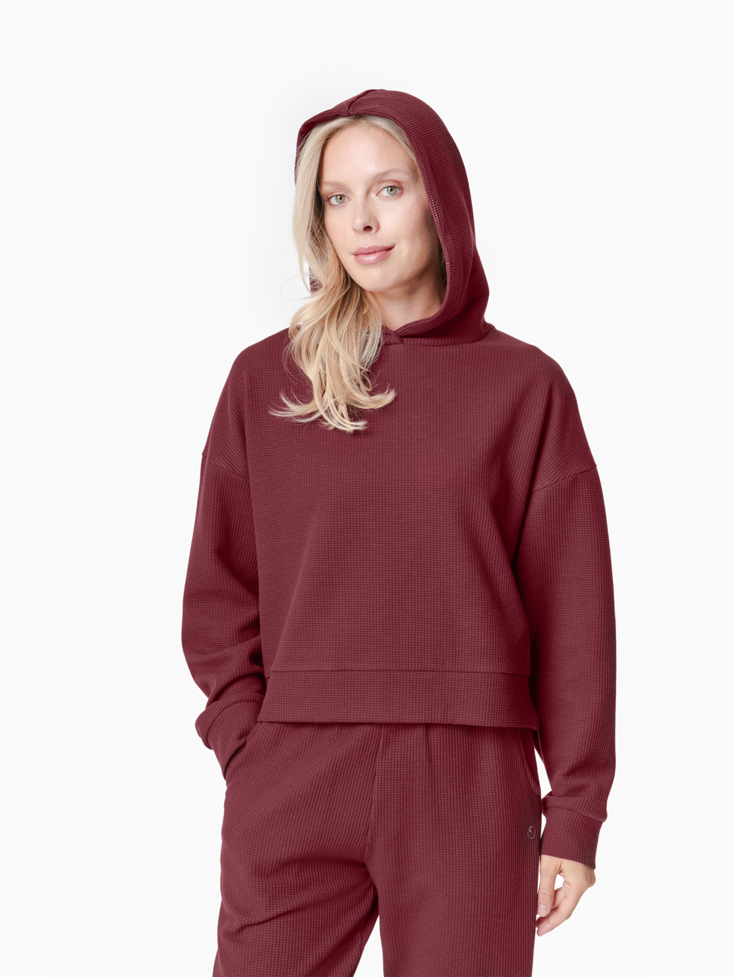 Organication Sweatshirt in Red: front