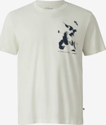 s.Oliver Shirt in Beige: front