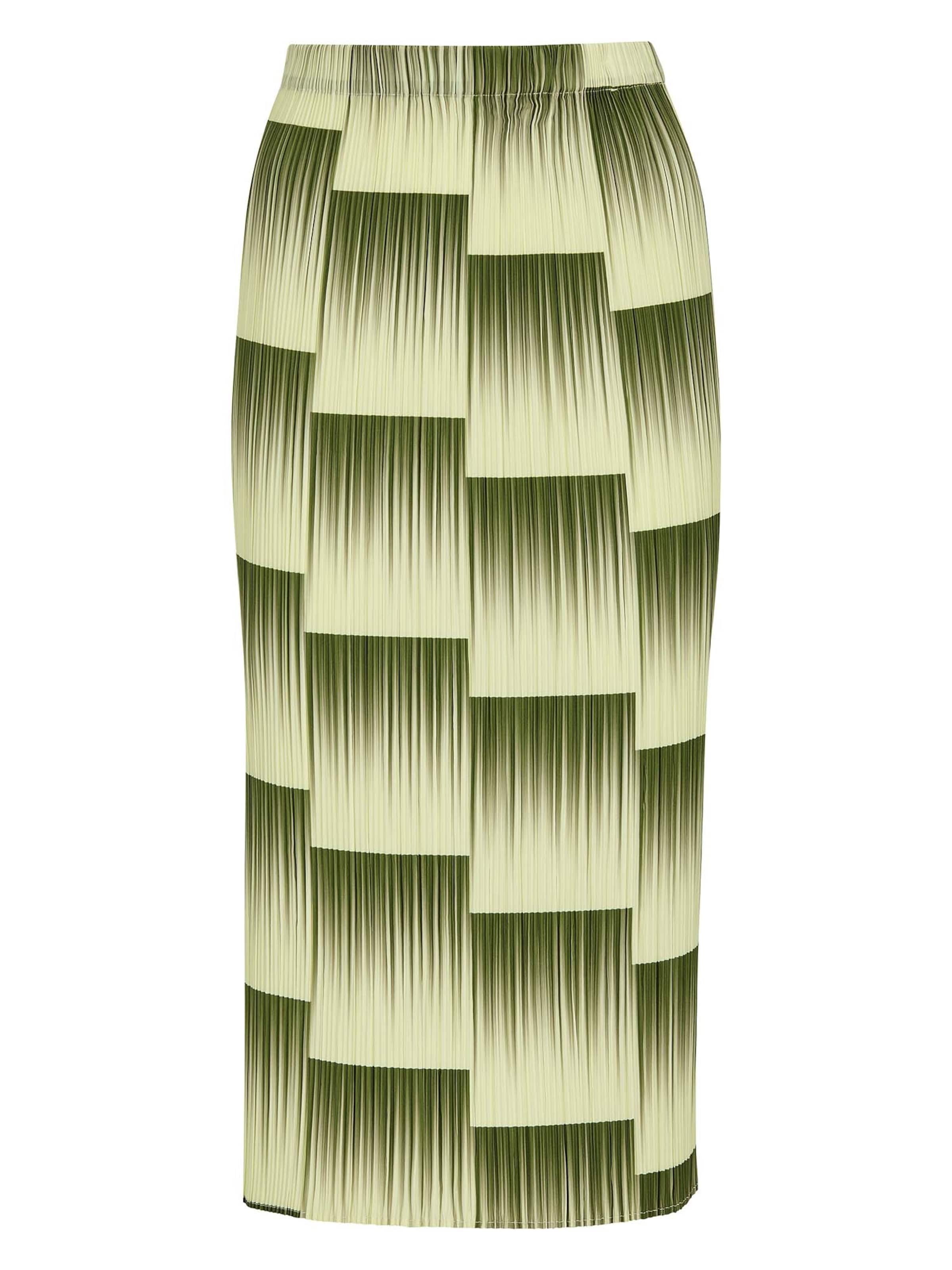 Jupe MADELEINE en vert : devant