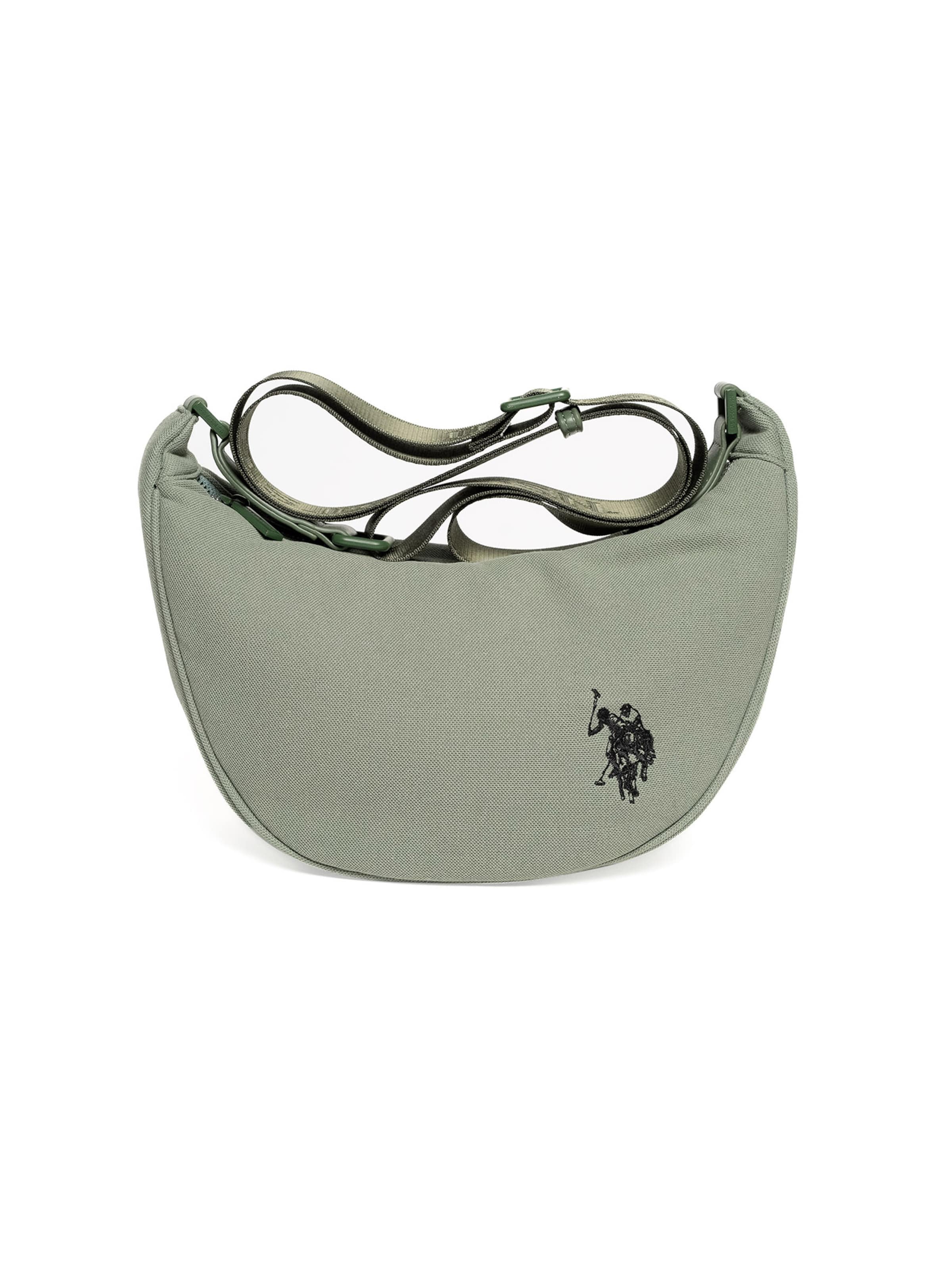 Borsa a tracolla di U.S. POLO ASSN. in verde: frontale