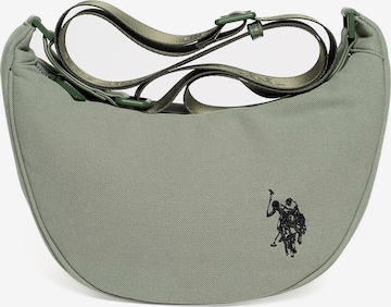Borsa a tracolla di U.S. POLO ASSN. in verde: frontale