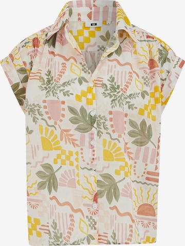 WE Fashion Pusero värissä valkoinen: etupuoli