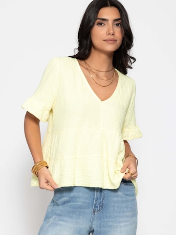 SASSYCLASSY Shirt in Gelb: Vorderseite