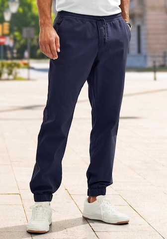 JOHN DEVIN Tapered Hose in Blau: Vorderseite