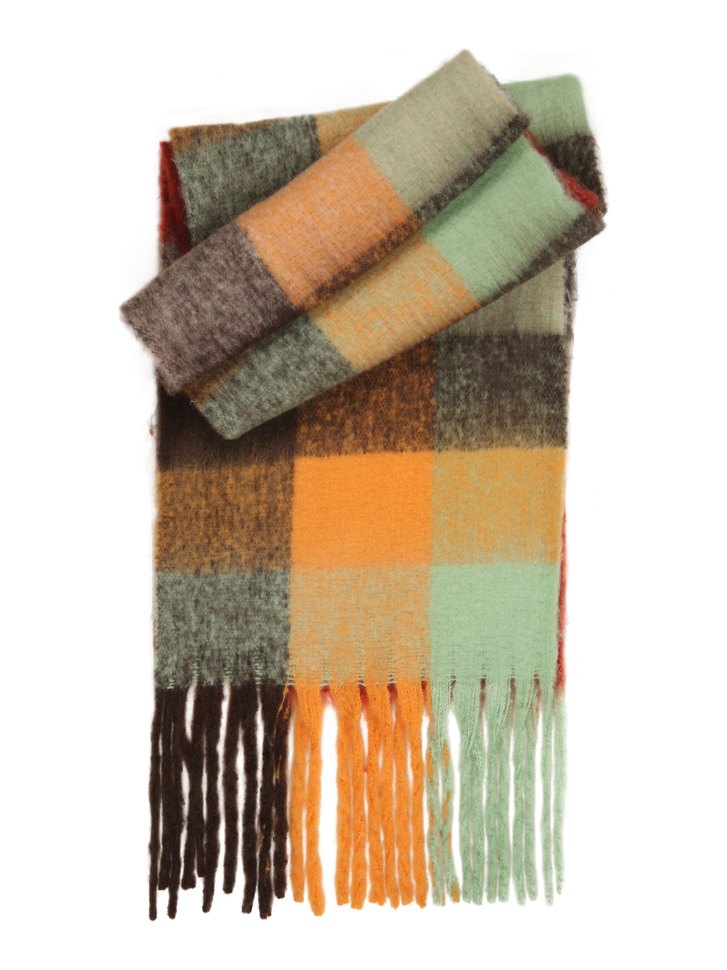 ABOUT YOU Κασκόλ 'ST0805SCARF-22' σε καφέ: μπροστά