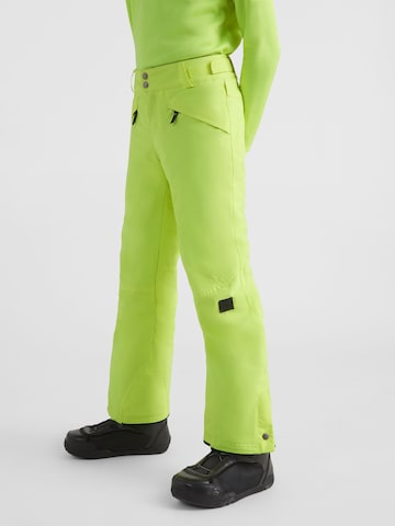 O'NEILL - regular Pantalón de montaña en amarillo: frente