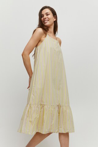 b.young Summer Dress 'BYGAMINE' in Yellow: front