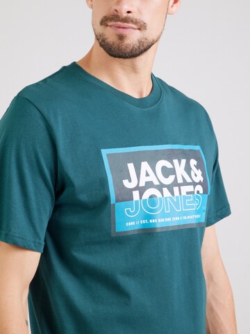 T-Shirt 'JCOLOGAN' JACK & JONES en vert