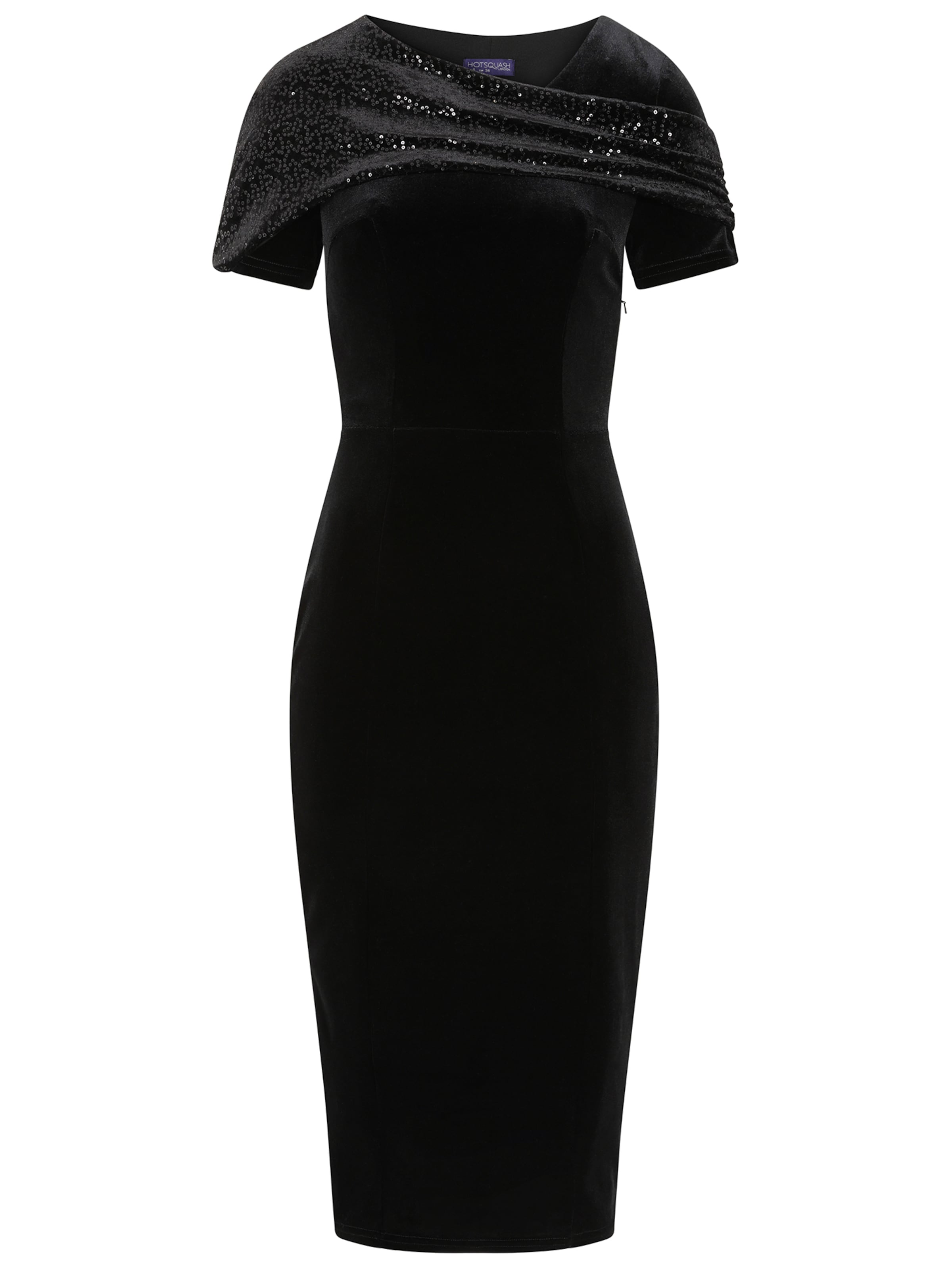 HotSquash Klänning i svart: framsida