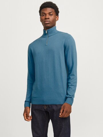 Pull-over 'JJEEmil' JACK & JONES en vert : devant