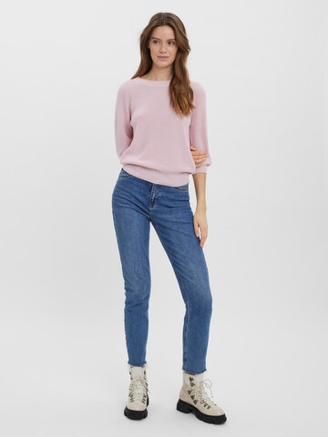 VERO MODA Sweater 'Newlex Sun' in Pink